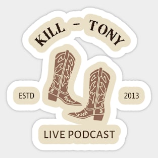 Texas Tony Sticker